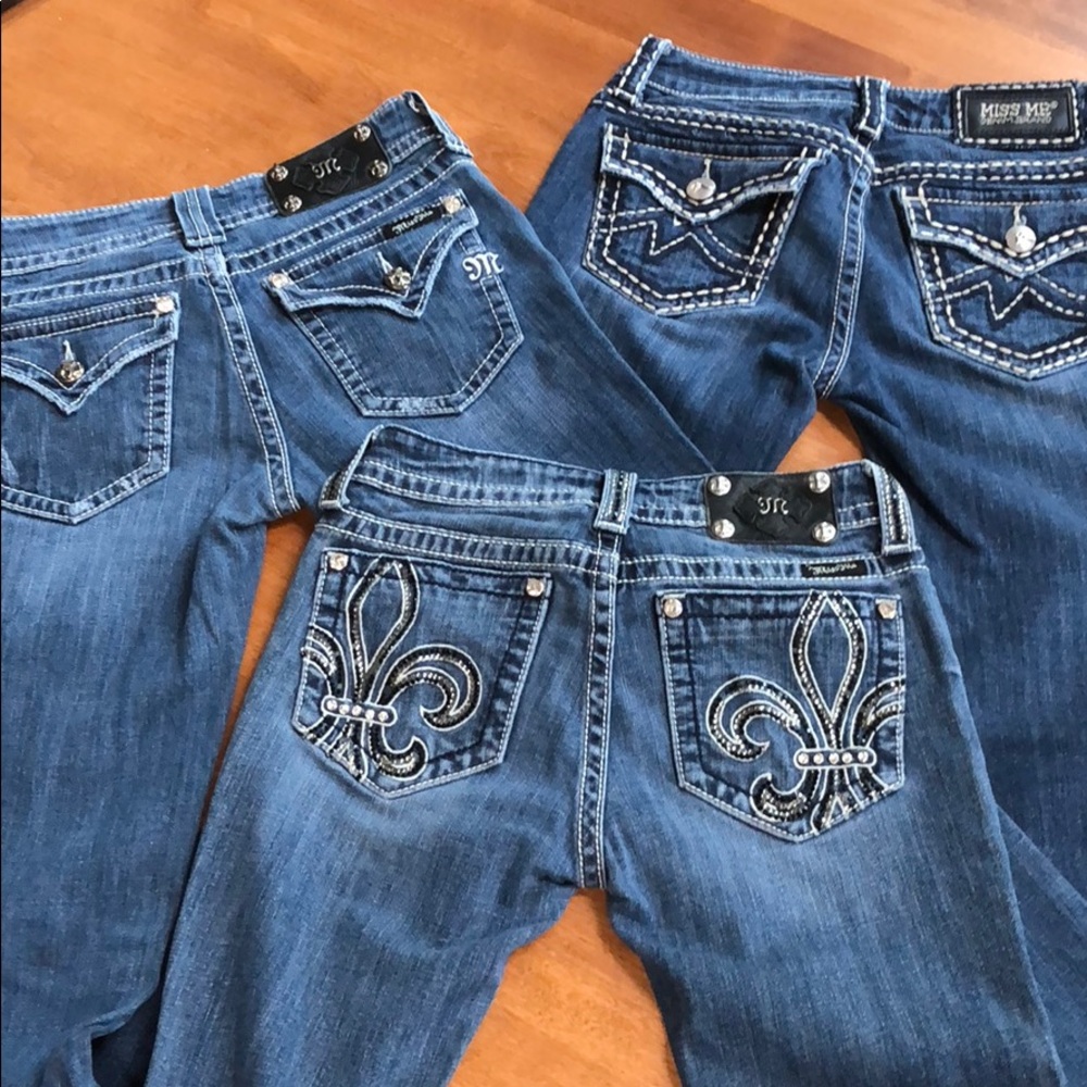 Miss Me Boot Leg Jeans $35 ea or All three for $90